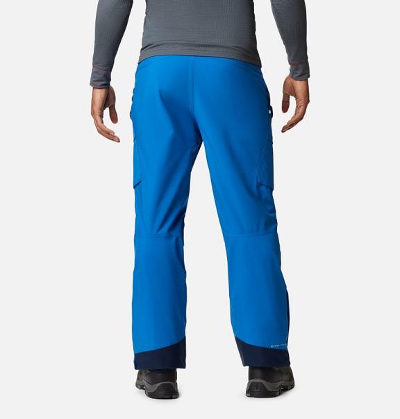 Columbia Powder Stash Ski Pants Blue For Men's NZ42758 New Zealand